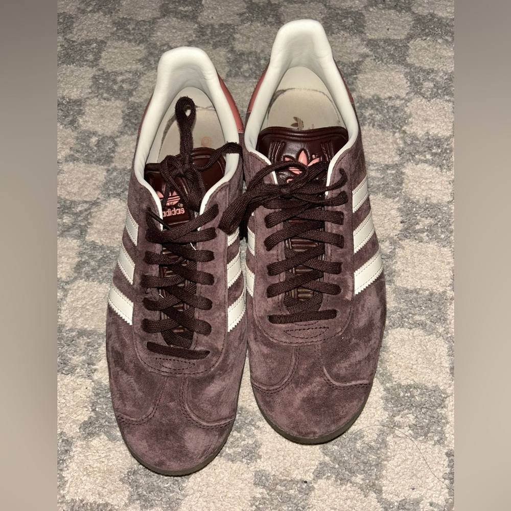 Adidas Woman’s Brown Suede Gazelle Sneakers